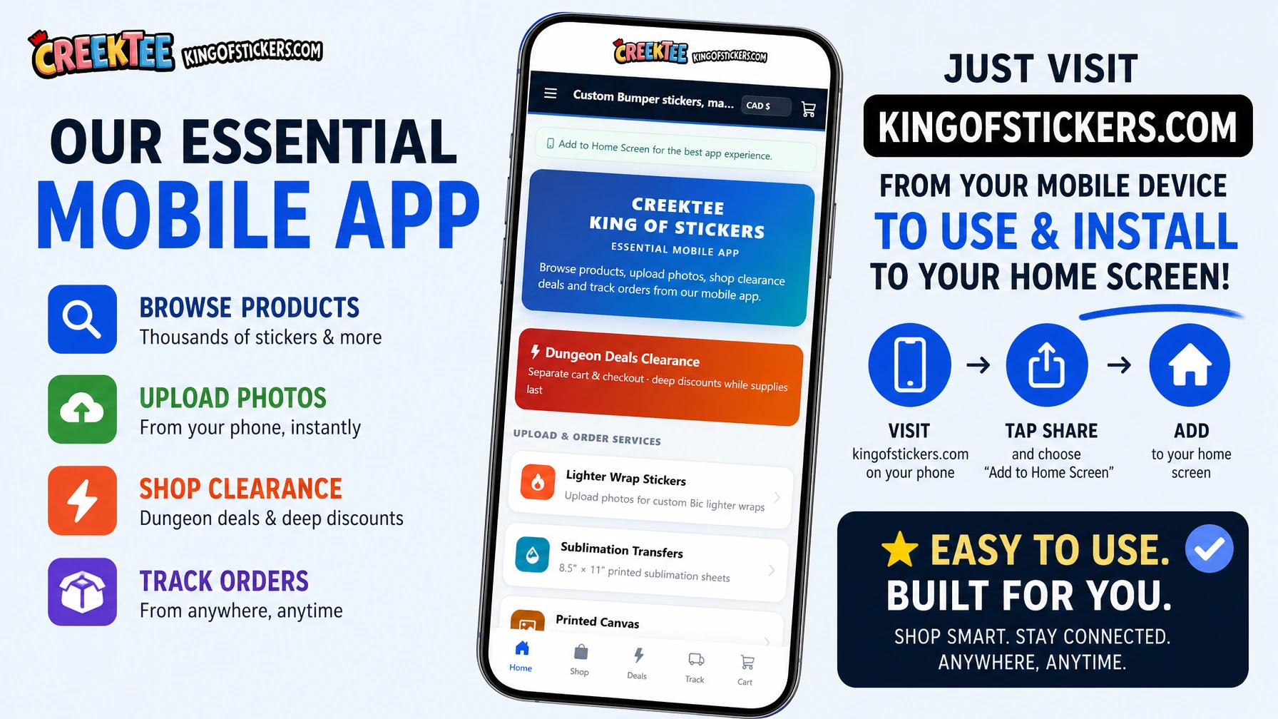 Instant GCore mobile example 2